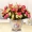 Mô phỏng châu Âu bó hoa hồng phòng khách máy tính để bàn trong chậu đặt trang trí trong nhà bàn cà phê bàn ​​hoa giả - Hoa nhân tạo / Cây / Trái cây