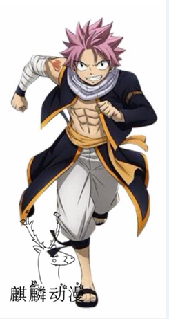 Fairy Tail Cosplay 7 Years Later Natsu Cosplay Costume 3Rd Generation Costume Male Protagonist Halloween Cosplay Costume