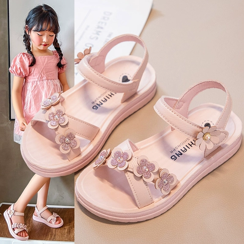 Детские сандалии, летняя нескользящая спортивная обувь, пляжная детская пляжная обувь, мягкая подошва