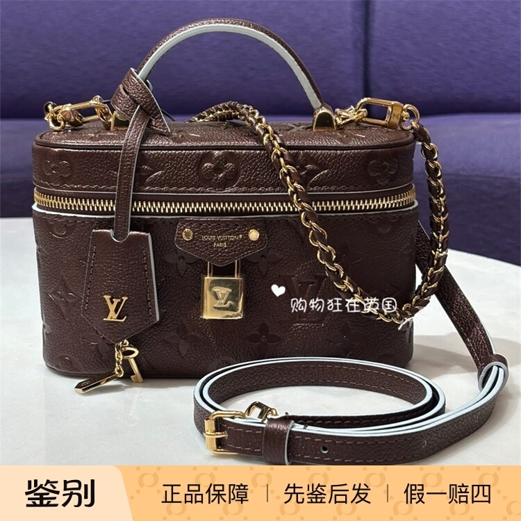 Louis Vuitton Lv Nice Women's Embossed Monogram Box Makeup Bag M3A952