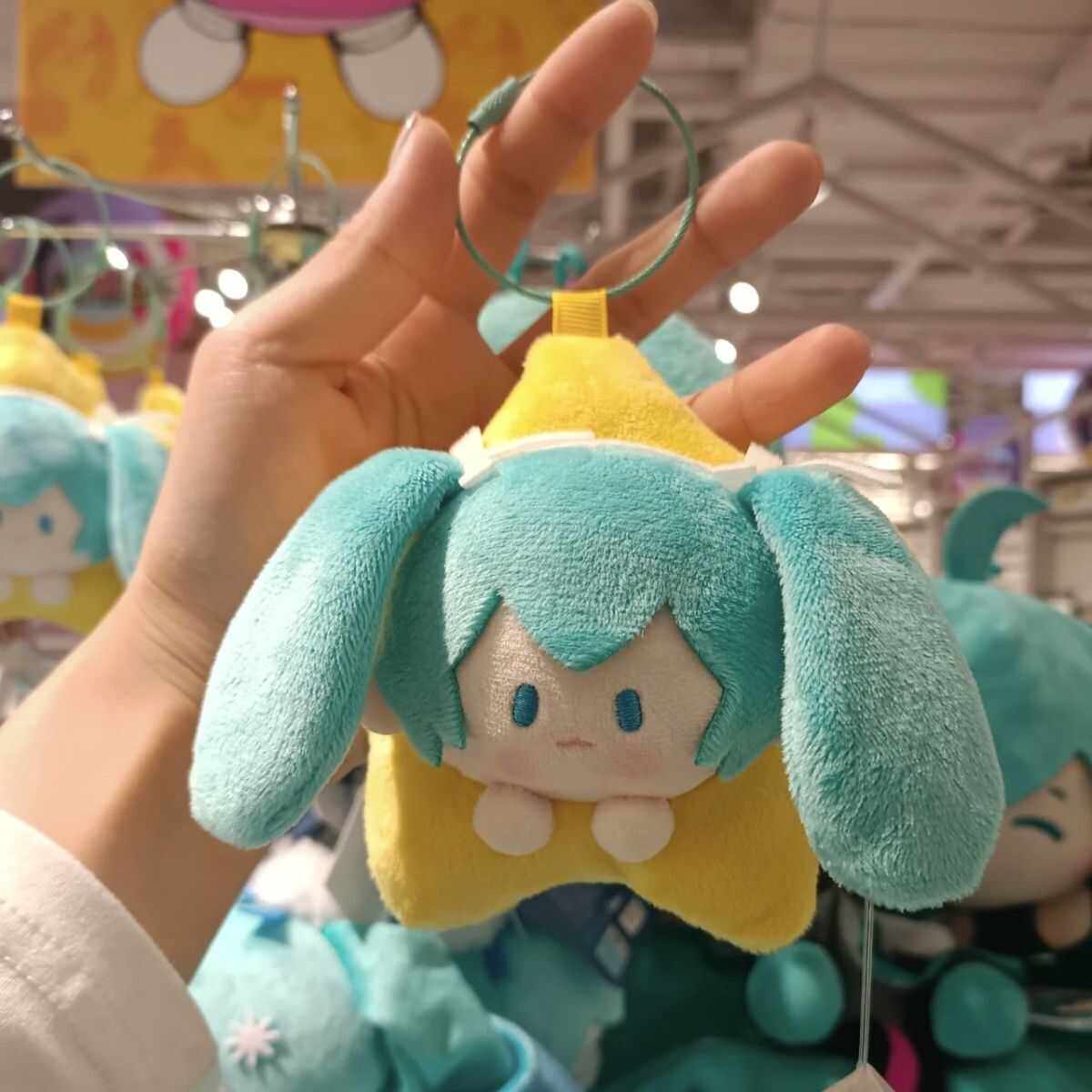 初音未来星祈之夜挂件公仔miku星星毛绒玩偶周边包包钥匙扣BEMOE评价