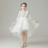 Наряд маленькой принцессы, детское платье, наряд для музыкальных выступлений, из фатина