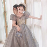 Наряд маленькой принцессы, наряд для музыкальных выступлений, летнее вечернее платье