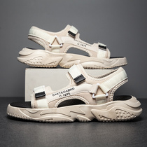 Mens sandals 2021 new summer wear Vietnam non-slip soft bottom trend leisure sports sandals ins tide