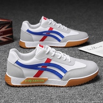 Mens shoes 2021 new summer trend Joker leisure sports shoes youth soft bottom A- Gump White trendy shoes