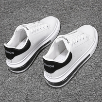Mens shoes 2021 New White Joker casual board shoes youth Korean trend summer Breathable High white shoes