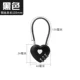 Love Password Vishing Lock-Black-Rope длиной 13,5 см