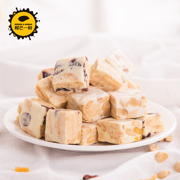 榴芒一刻 雪花酥 4口味混合装 200g  天猫优惠券折后￥29包邮（￥49-20）