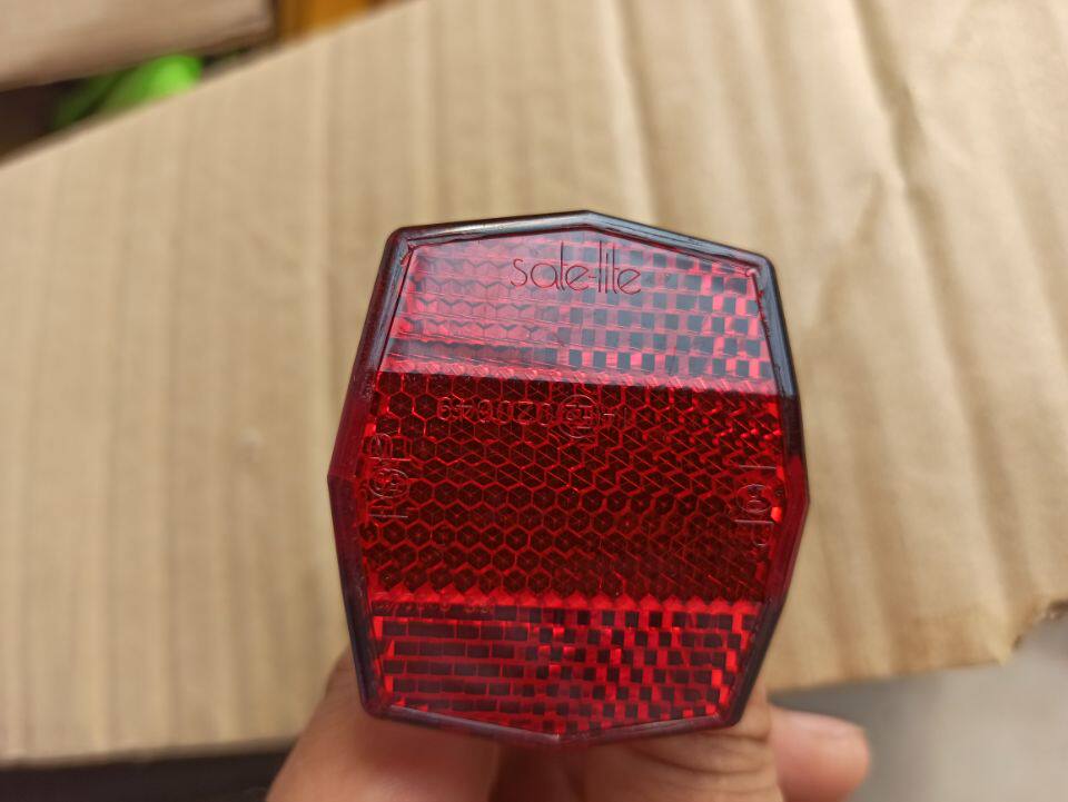 Dachang tail single bicycle seat tube reflector rear reflector reflective tail light