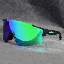 Outdoor cycling glasses showcasing Revo Green film mountain bike sports sunglasses kapvoe professional goggles