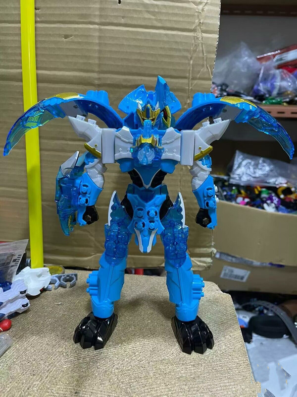 Bandai Knight Dragon Squadron Dx Sky Dragon Ice Dragon Soul Fusion Robot No Box in Stock