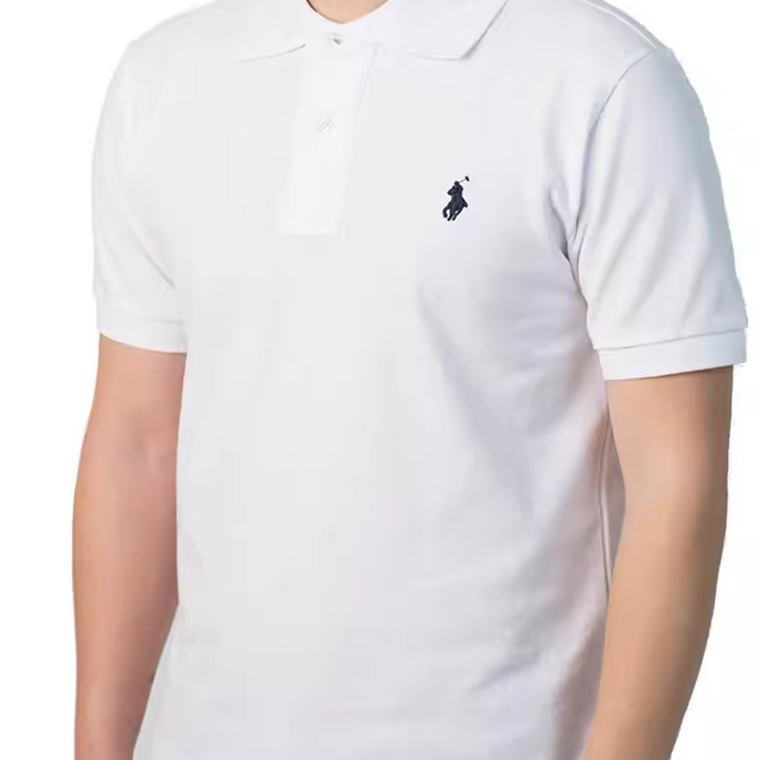 Summer New Product Paul Morgan Casual Sports Pure Cotton Top Embroidered Polo Shirt Men's Lapel Short-Sleeved T-Shirt Trendy