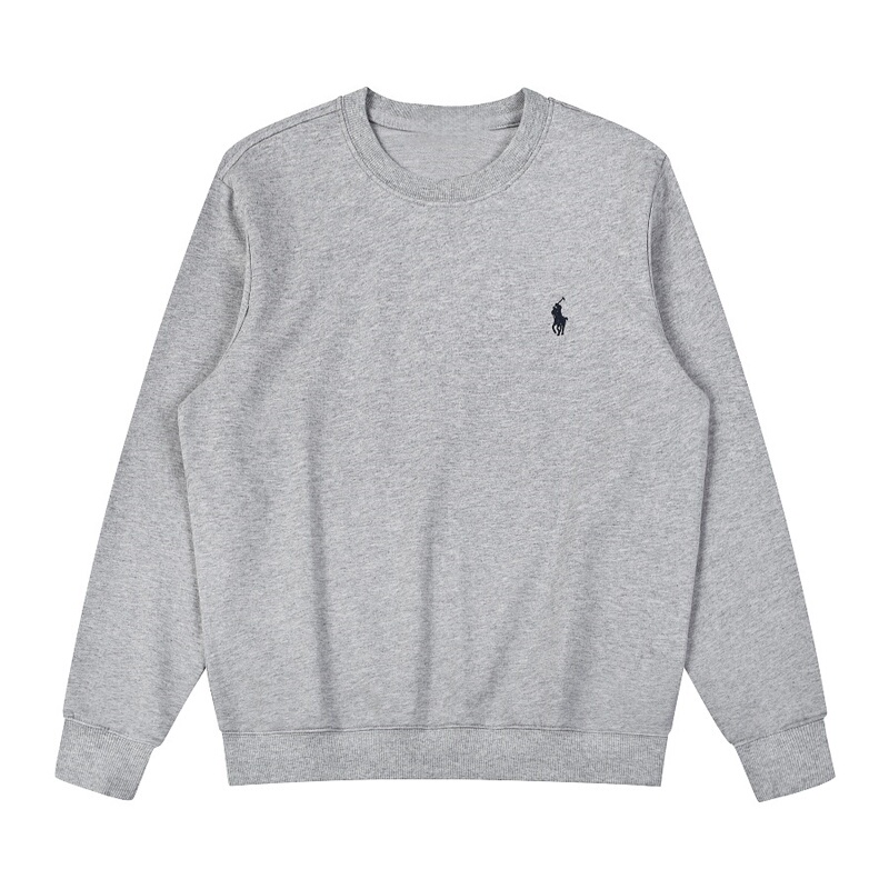 Paul Morgan Polo Pullover Crew Neck Loose Sweatshirt Autumn and Spring Casual Sports Pure Cotton Men's Thin Style