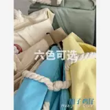 Вместительная и большая брендовая японская ретро сумка через плечо, сумка на одно плечо, в японском стиле, Южная Корея