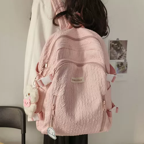 Вместительный и большой ранец, небольшая дизайнерская сумка через плечо, японский милый рюкзак, подходит для студента, тренд сезона