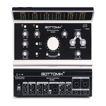 Gottomix MC608MKII control monitor to listen to the new studio intercom supports bigknob card