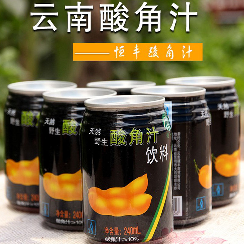 Chinese New Year drinking Yunnan specialities drink Alcoholic Horn Juice Hengfeng Acid Corner Juice Good Drink SPECIALTY DRINKS 240ml * 20 BOTTLES GOOD