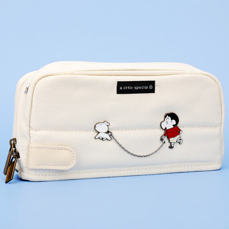 KOKUYO, Japan's Kokuyo pencil bag can stand vertical in Japanese stationery large capacity student high school pencil bag