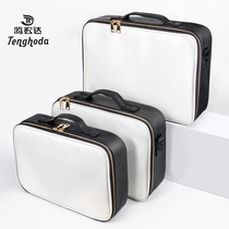 Studio professional makeup artist makeup bag box bag Korea large capacity multifunctional small square bag storage portable travel