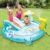 Intex, надувной детский морской бассейн с шариками, ограждение, детские шарики, игрушка, 2 лет