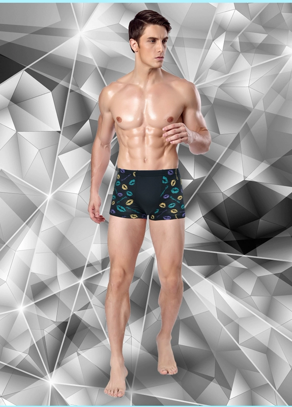 Giải phóng mặt bằng Quần lót nam Boxers modal cotton bốn góc tóm tắt quần trẻ trai