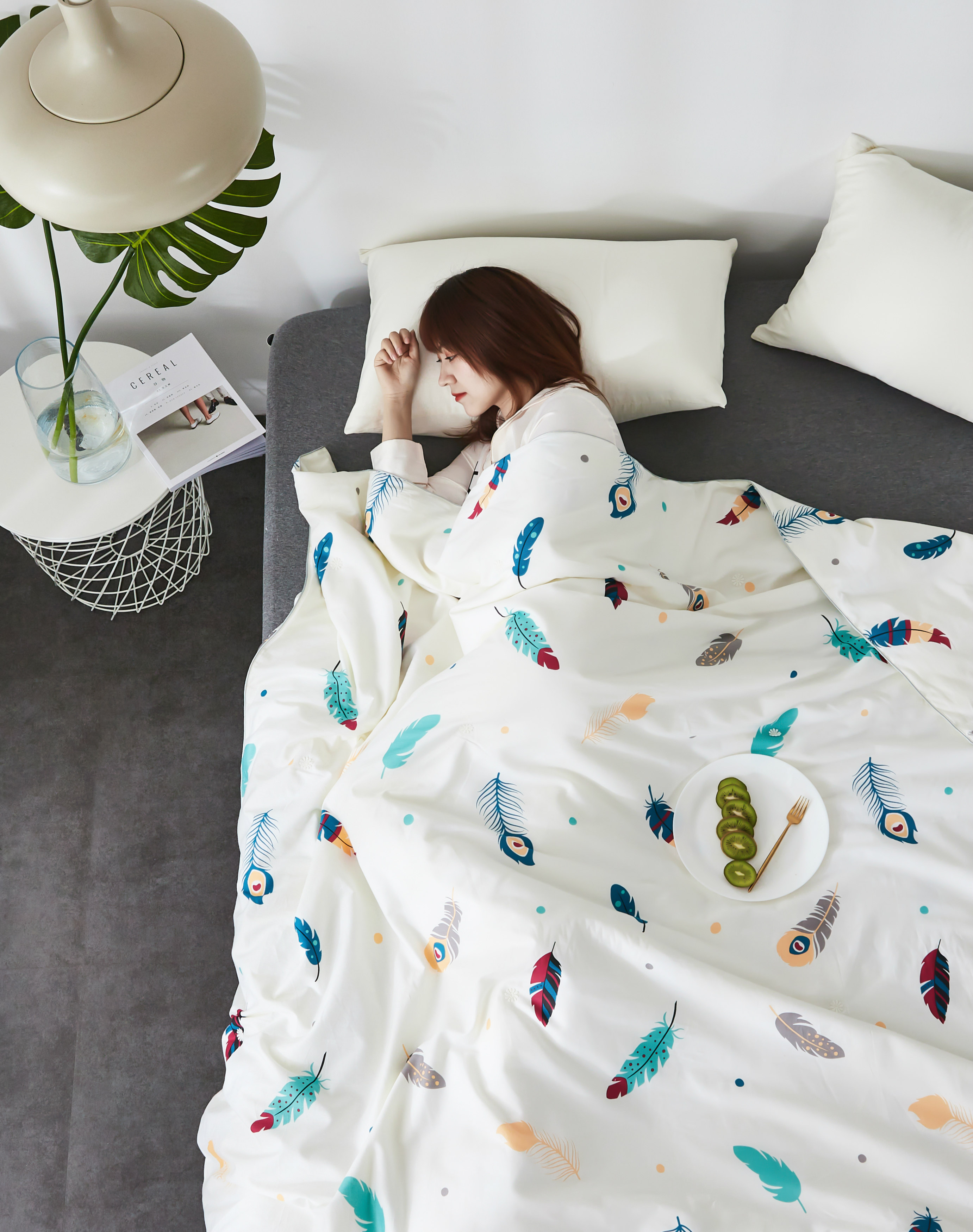 Tongxiang 100% silk quilted by pure cotton cool by summer thin quilt by core single double air conditioning quilted by bed