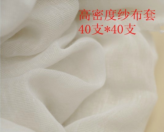 Bông gạc quilt cover bông gạc cotton bìa đơn đôi quilt lụa quilt cover