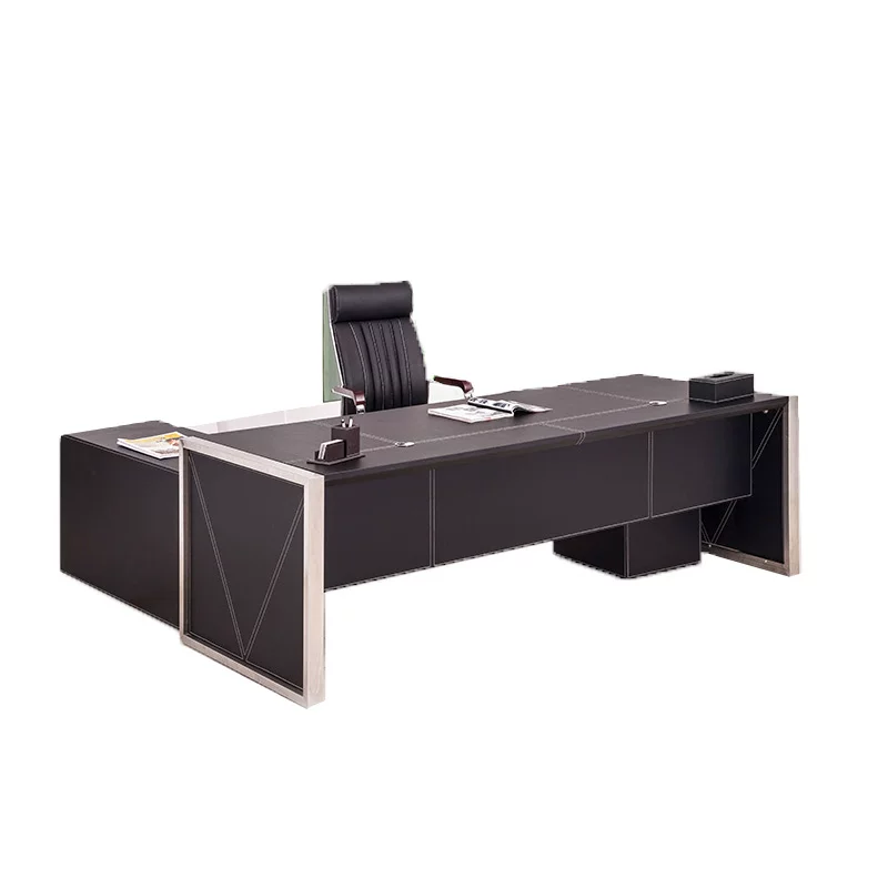 Одна из стола руководителя The boss table president desk supervisor table, стол, письменный стол комплекс простая современная офисная мебель