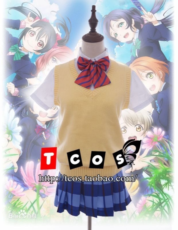TCOS lovelive cos quần áo mùa hè đồng phục học sinh thất tình anime cosply quần áo nữ cosplay zenitsu