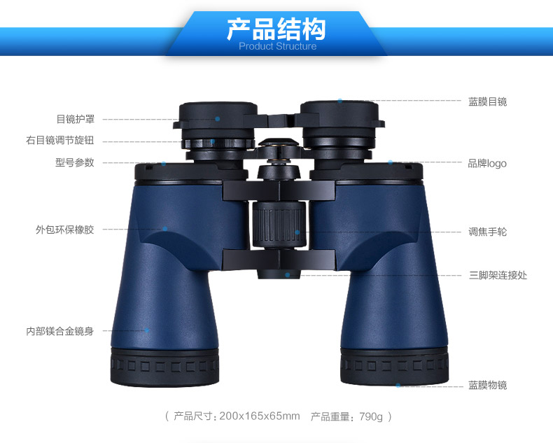 Kính viễn vọng hai ống rangefinder cầm tay laser cầm tay hồng ngoại độ chính xác cao - Kính viễn vọng / Kính / Kính ngoài trời ống nhòm siêu nét