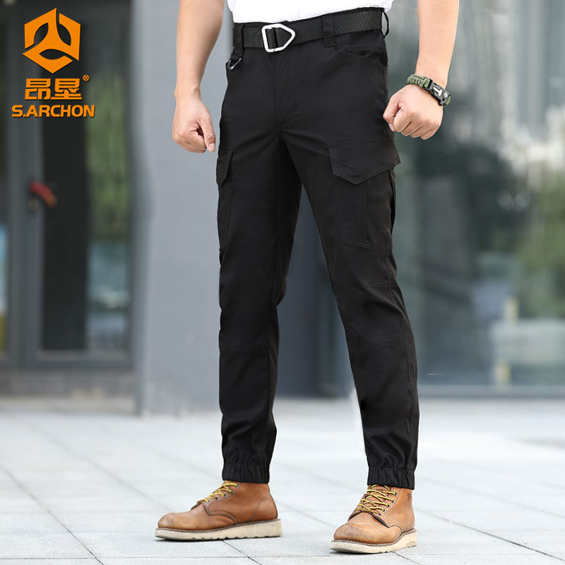 Aung Reclamation Autumn Winter Glock Tactical Long Pants Bunches Pants Men Comfort 100 Lap Pants Outdoor Workwear Pants For Training Pants
