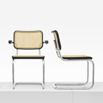 Homestay chair spot Germany Thonet S64 S32 cantilever chair Marcel Breuer Bauhaus