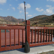 Plastic kayak carbon fiber paddle paddling accessories SUP stand-up paddle single double head 3 sections detachable aluminum alloy