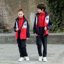 Autumn and winter school uniforms three-piece set kindergarten uniforms Winter Childrens assault uniforms Winter Childrens assault uniforms