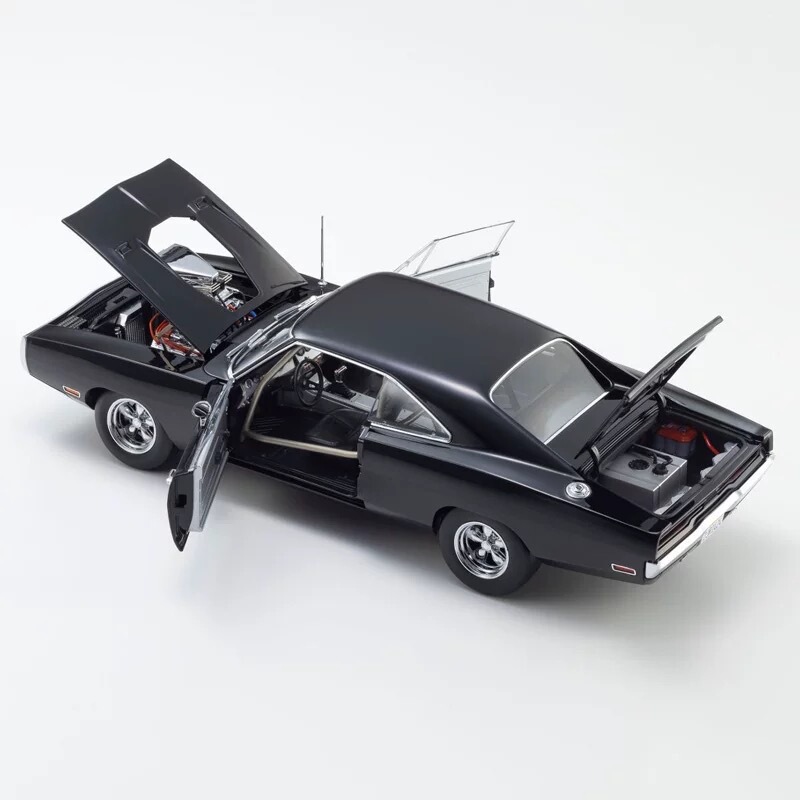 Jingshang 1:18 Dodge Charger R/T Fast and Furious Alloy Full-Function Diecast Model Car Jingshang 1:18 Dodge Charger R/T Fast and Furious Alloy Full-Function Diecast Model Car