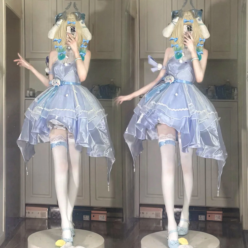 瑶cos王者荣耀cos服瑶大耳狗之梦瑶玉桂狗三丽鸥联动cosplay服装