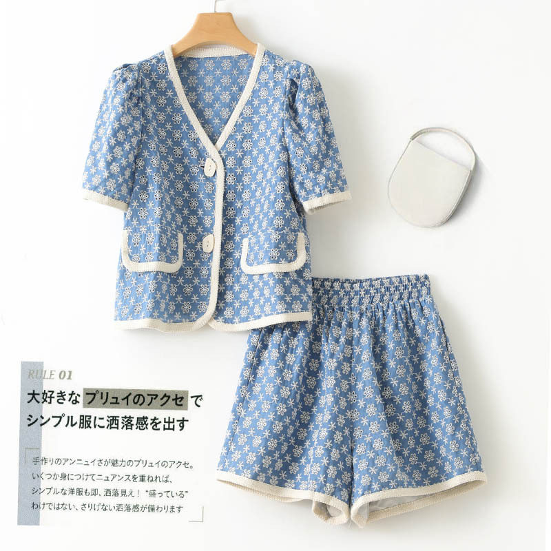 French foreign trade tail single female clothing big card cut original single outlet Withdrawal Cabinet Bull Stock European and American French style small fragrant wind suit