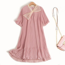Light luxury big name exports to Europe and the United States Foreign trade original single high-end counter cut tail goods brand new chiffon dress summer
