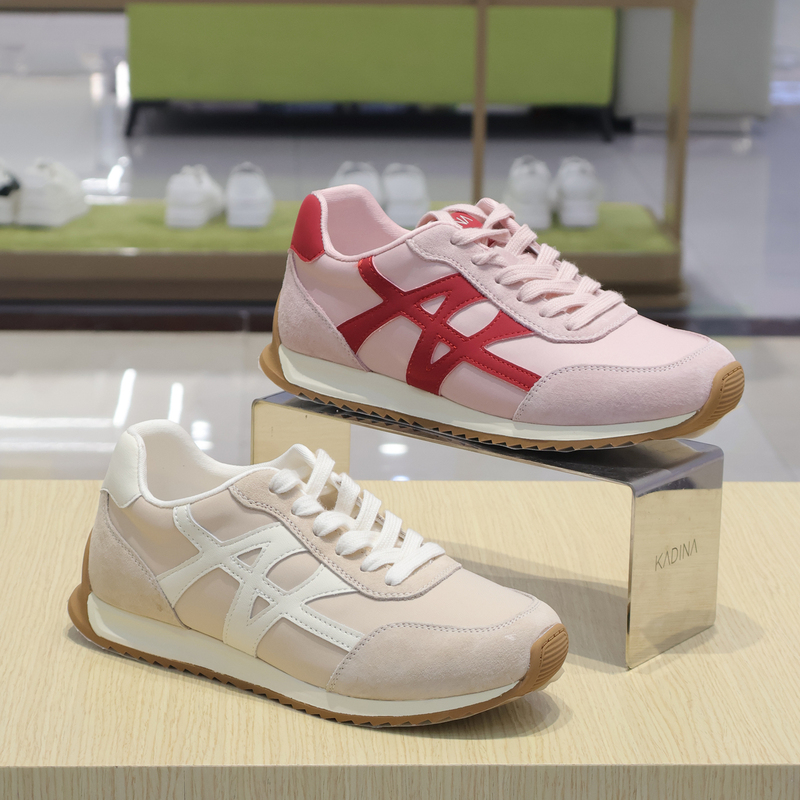 Kcl263001 Cardina Women's Shoes 2026 Spring/Summer Vintage Retro Sneakers