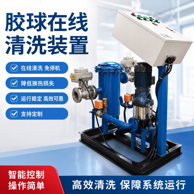 Rubber Ball Online Cleaning Device Condenser Central Air Conditioning Circulating Water Processor Fully Automatic Rubber Ball Cleaning Device Rubber Ball Online Cleaning Device Condenser Central Air Conditioning Circulating Water Processor Fully Automatic Rubber Ball Cleaning Device