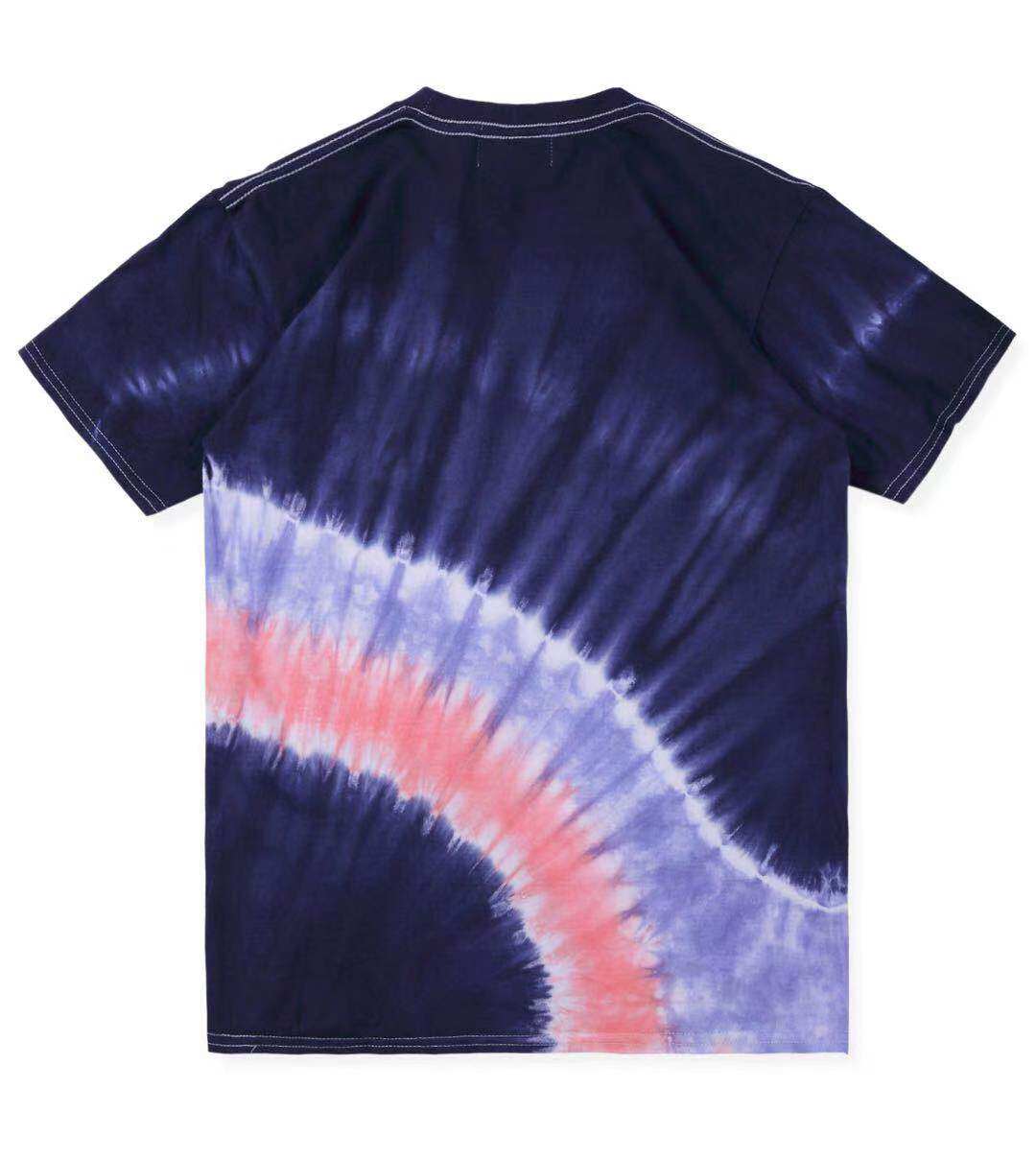 KITH SUMMER TIE DYE TEE Tie-dye BOGO cotton men and women loose couple casual short-sleeved T-shirt