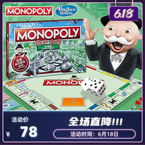 Hasbro Hasbro Real Estate Tycoon Classic Edition C1009 Strong Hand Chess Monopoly Game Chess