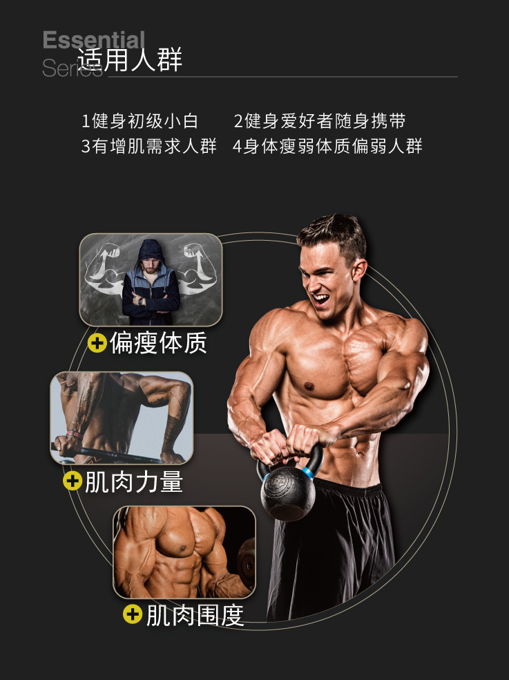 Muscletech 肌肉科技 白金增肌粉 100g*5袋 图3