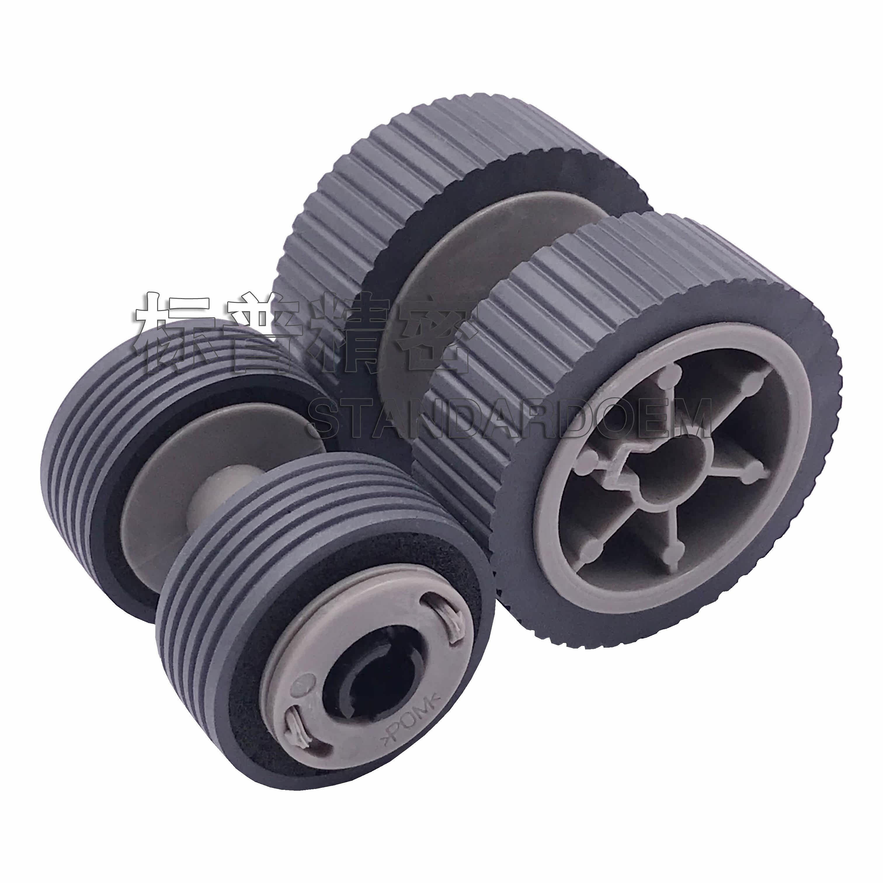 Apply Fujitsu 6230 6240 FI6225 6140 Scanning Instrument Rubbing Wheel Leather FI6125 6130