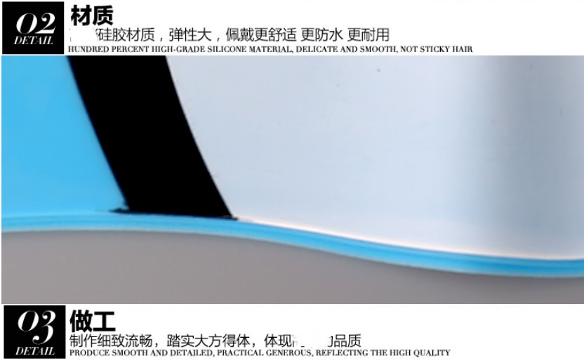 Mũ bơi cho trẻ em silicone mũ bơi bơi mũ bơi nữ nam trẻ em tóc dài không thấm nước dễ thương in thiết bị áo tắm - Mũ bơi nón bơi speedo
