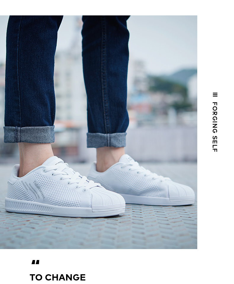 Hongxing Erke xuân hè mới màu hồng trắng chính hãng giày nữ sinh viên thể thao giản dị giày thoáng khí mang giày nữ - Dép / giày thường giay the thao