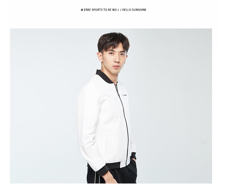 Áo khoác nam Hongxing Erke nam 2019 mùa xuân thời trang mới - Áo khoác thể thao / áo khoác áo khoác gió nữ adidas