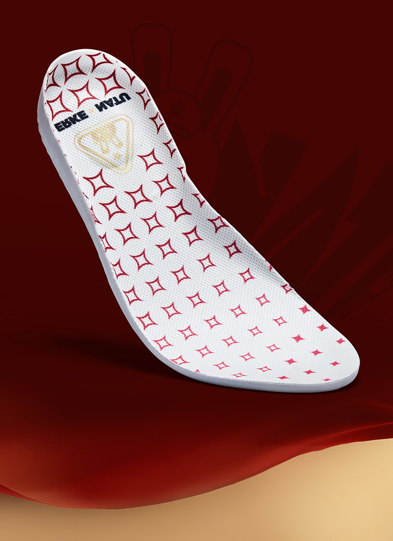 обувь на тонкой подошве ( для скейтборда ) 无双那兔联名鸿星尔克板鞋男款2025新款夏季红色休闲 𫔮厚底运动鞋子 The Erke