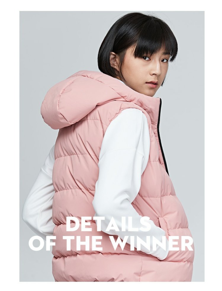 Hongxing Erke phụ nữ mùa đông mới áo khoác ngắn gió áo khoác cotton ấm áp quần áo thể thao giản dị áo vest nữ - Áo thể thao áo gió thể thao nam