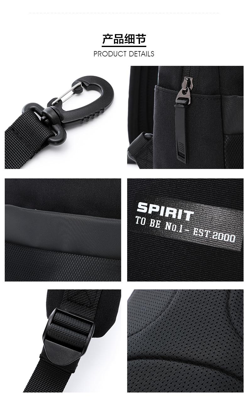 Hongxing Erke Sports Shoulder Bag Unisex Đa năng Túi giải trí Du lịch mặc ngoài trời Cuộc sống ba lô - Túi vai đơn túi da